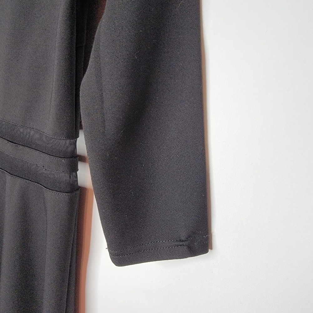Lulu's Fit and Flare Black Skater Dress - Picture 6 of 10